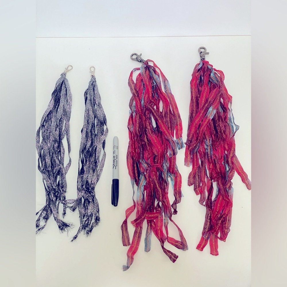Burning Man Festival tassle belt accessory clips